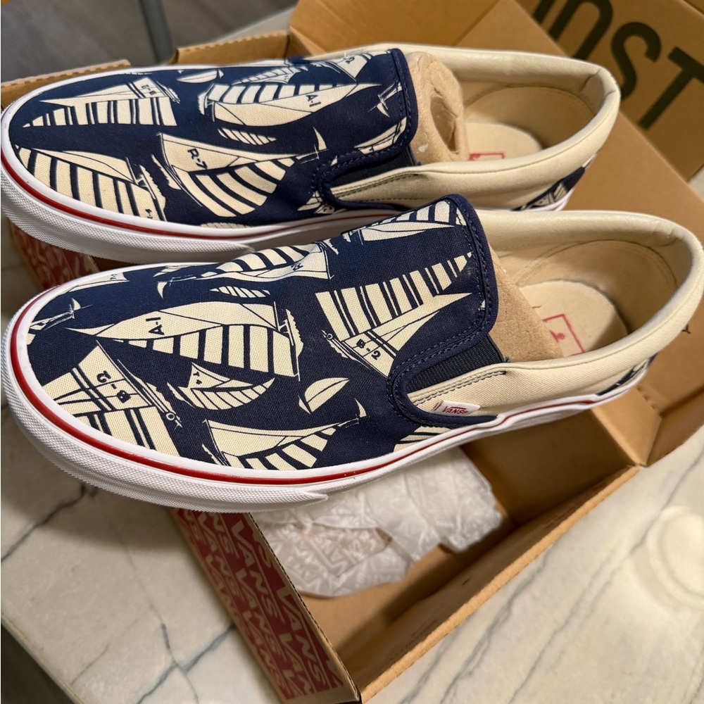 Vans White ComfyCush Slip-On Shoes